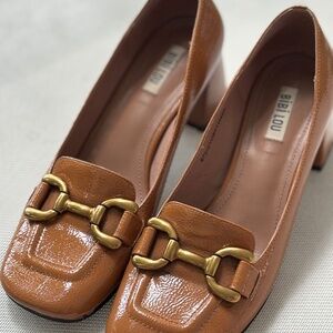 Bibi Lou Valencia horsebit healed loafer size 40 / US 9
